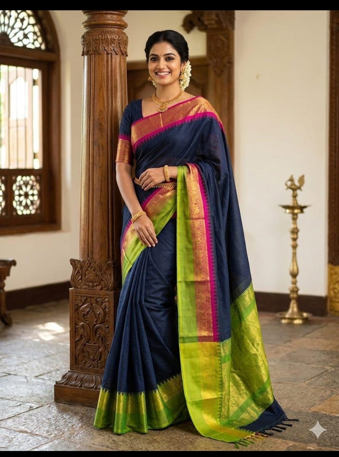 Cotton silk sarees 