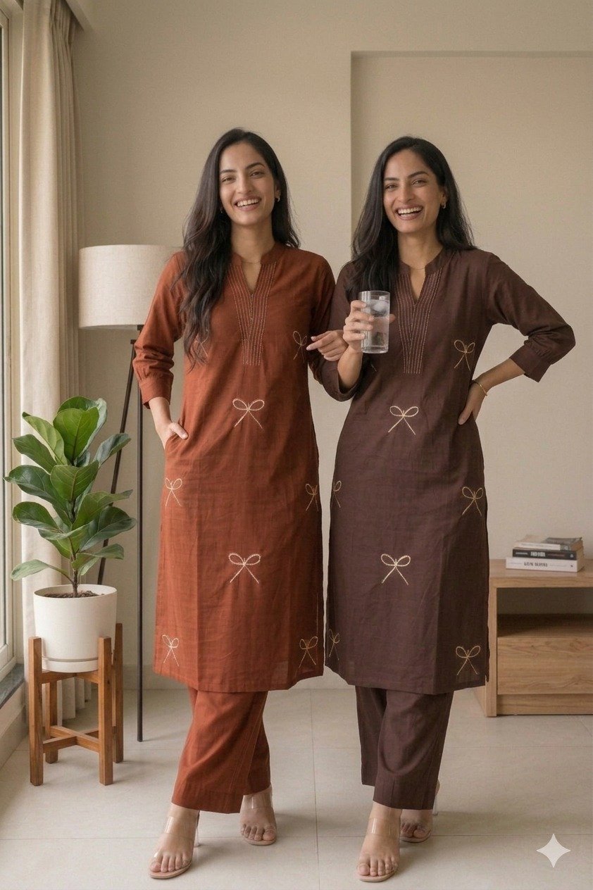 Premium voile cotton kurti 