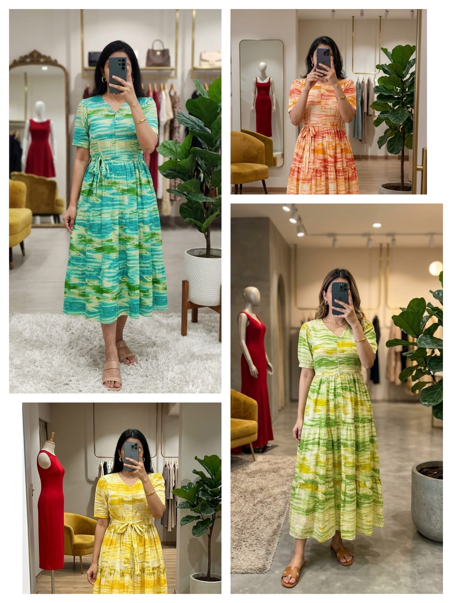 Rayon cotton maxi 